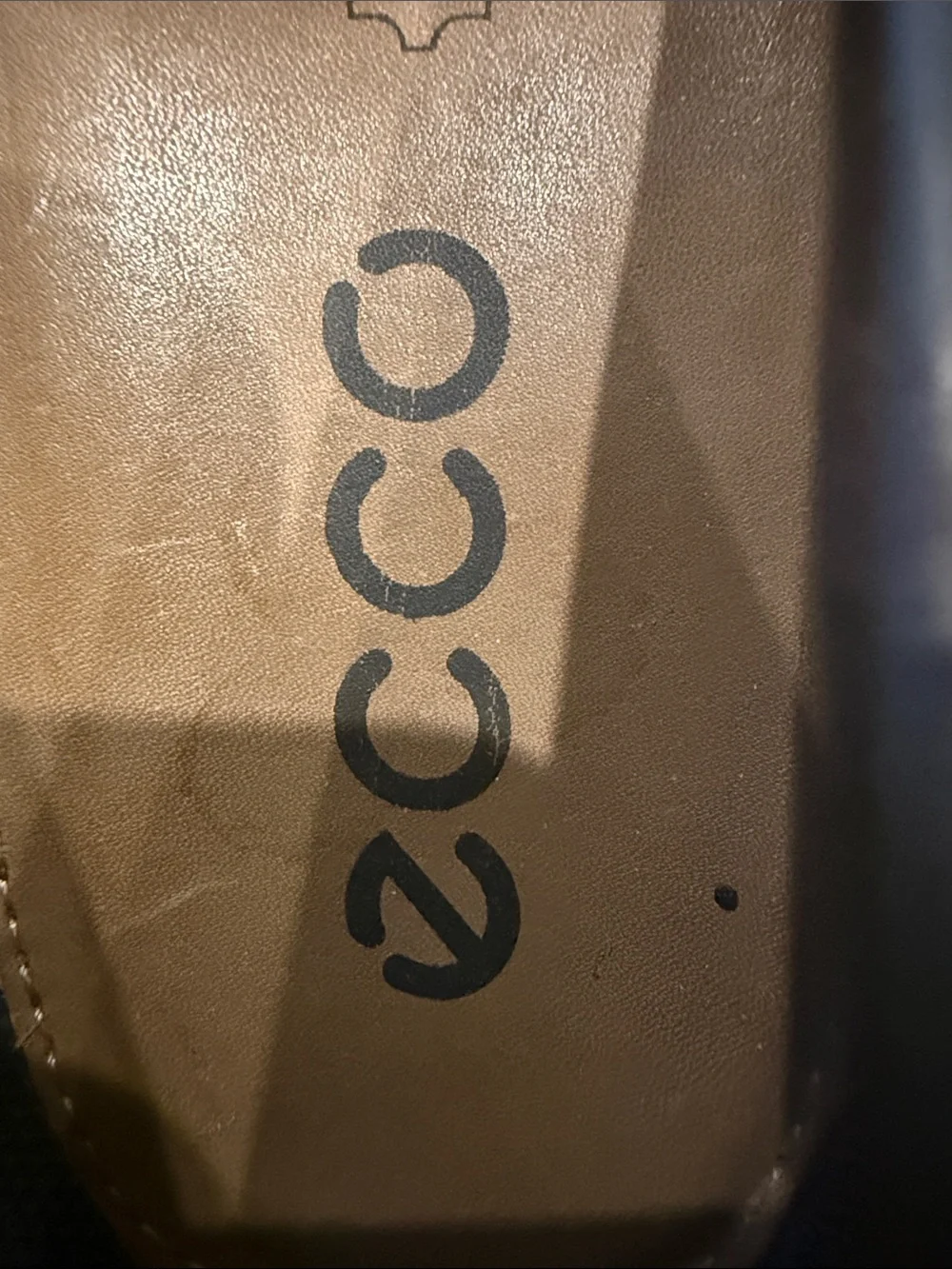 Ecco Real Leather Men's Brown Loafers Size  9 (43)